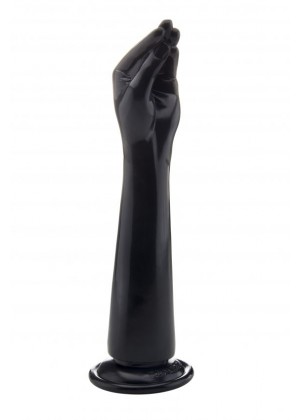 Чёрная рука для фистинга Realistic Hand 12,8 Inch - 32,5 см.