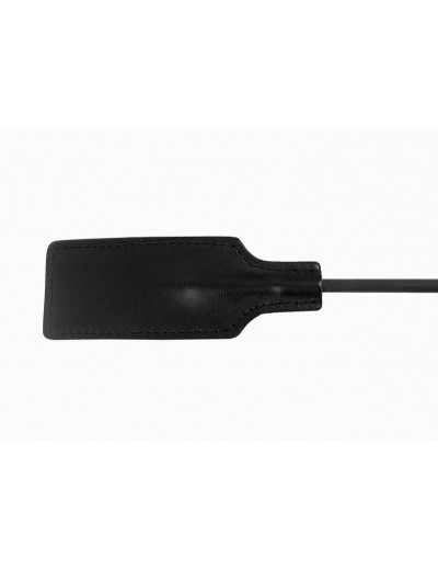 Черный профессиональный стек с тисненной ручкой - 77 см.