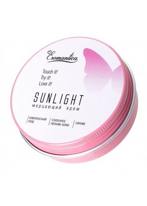 Мерцающий крем Eromantica Sunlight - 60 гр.