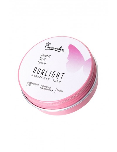 Мерцающий крем Eromantica Sunlight - 60 гр.