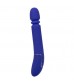 Синий вибратор с поступательными движениями Shameless Slim Thumper - 22,75 см.