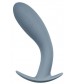 Грязно-синяя анальная пробка Gale - 13 см.