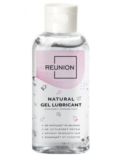 Анальный лубрикант на водной основе REUNION Natural Gel Lubricant - 50 мл.