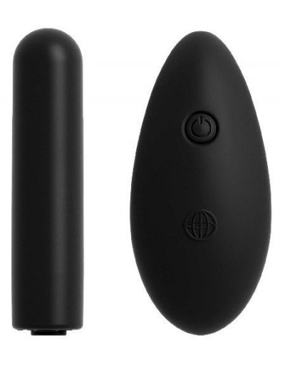 Черные трусики Remote Lace Peek-a-Boo S-M-L с вибрацией и анальным стимулятором