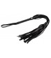 Черная плеть Mini Flogger - 56 см.