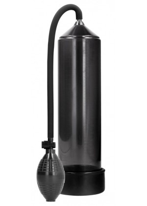 Черная ручная вакуумная помпа для мужчин Classic Penis Pump