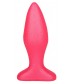 Розовая анальная пробка - 11,5 см.