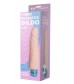 Телесный вибромассажёр Vibro Realistic Cock Dildo - 17,5 см.