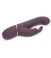 Фиолетовый вибратор Come to Bed Rechargeable Slimline G-Spot Rabbit Vibrator - 22,2 см.