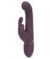 Фиолетовый вибратор Come to Bed Rechargeable Slimline G-Spot Rabbit Vibrator - 22,2 см.