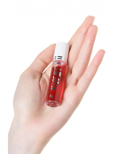 Блеск для губ Gloss Vibe Strawberry с эффектом вибрации и клубничным ароматом - 6 гр.