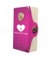 Розовый рельефный вибратор MAGIC TALES SECRET HEART - 21 см.