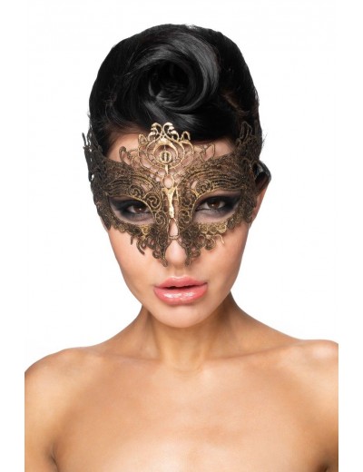 Золотистая карнавальная маска  Шедди