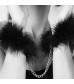 Перьевые наручники Za Za Zu Feather Handcuffs Bijoux