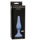 Синяя анальная пробка Slim Anal Plug Large - 12,5 см.