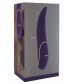 Фиолетовый вибратор Aviva с тонким кончиком - 19,8 см.