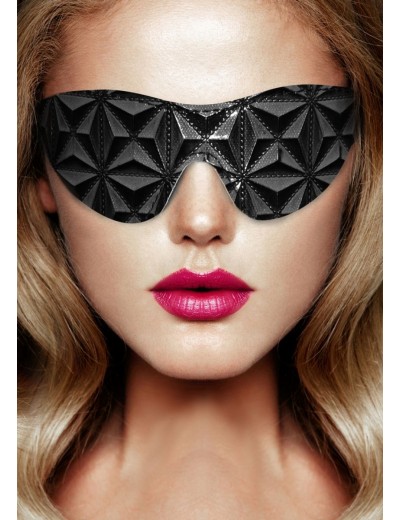 Черная маска на глаза закрытого типа Luxury Eye Mask