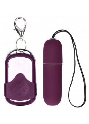 Фиолетовый вибростимулятор  Remote Vibrating Bullet
