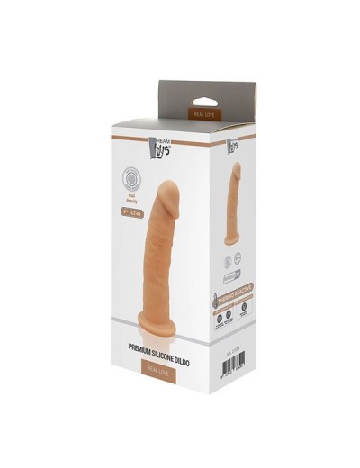 Телесный фаллоимитатор без мошонки DILDO 6INCH - 15,2 см.