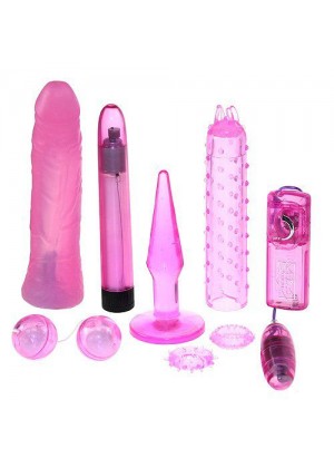 Розовый эротический набор Mystic Treasures