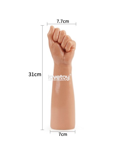 Телесный стимулятор-рука - 31 см.