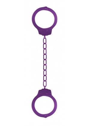 Фиолетовые металлические кандалы Metal Ankle Cuffs