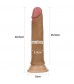 Фаллоимитатор 7 Dual layered Platinum Silicone Cock - 18,5 см.