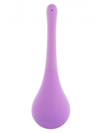 Фиолетовый анальный душ SQUEEZE CLEAN