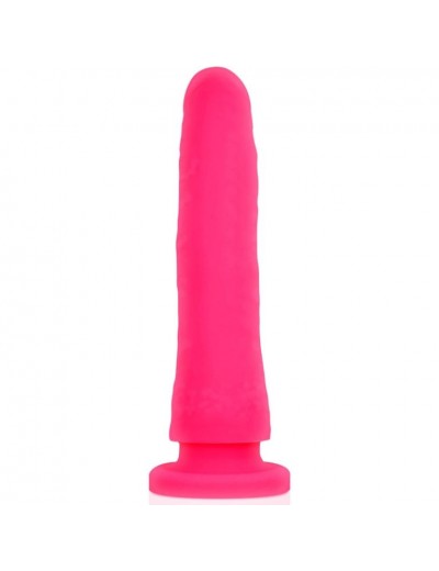 Розовый фаллоимитатор из силикона Delta Сlub Toys Dong Pink Silicone - 23 см.