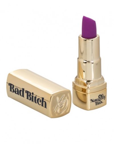 Мини-вибратор в виде тюбика помады Naughty Bits Bad Bitch Lipstick Vibrator