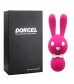 Розовый вибростимулятор-зайчик Dorcel - 16 см.