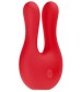 Красный клиторальный стимулятор Exceptional - 10,4 см.