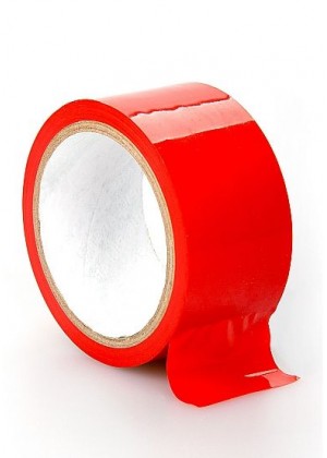 Красная лента для связывания Bondage Tape Red 