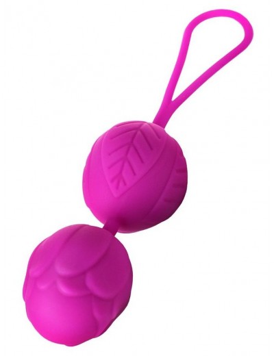 Лиловые вагинальные шарики Blossom