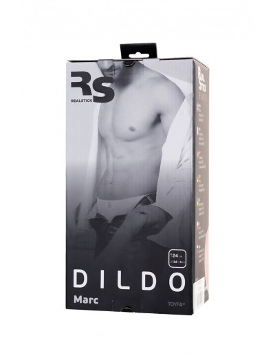 Телесный фаллоимитатор  RealStick Elite DILDO Marc - 24 см.