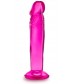 Розовый анальный фаллоимитатор Sweet N Small 6 Inch Dildo With Suction Cup - 16,5 см.